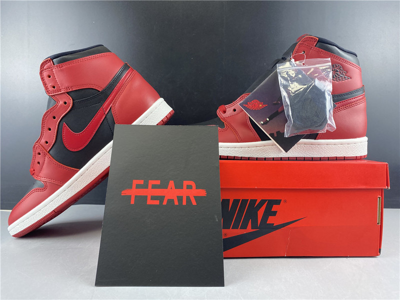 Air Jordan 1 Hi 85 Varsity Red Summit White Black BQ4422-600
