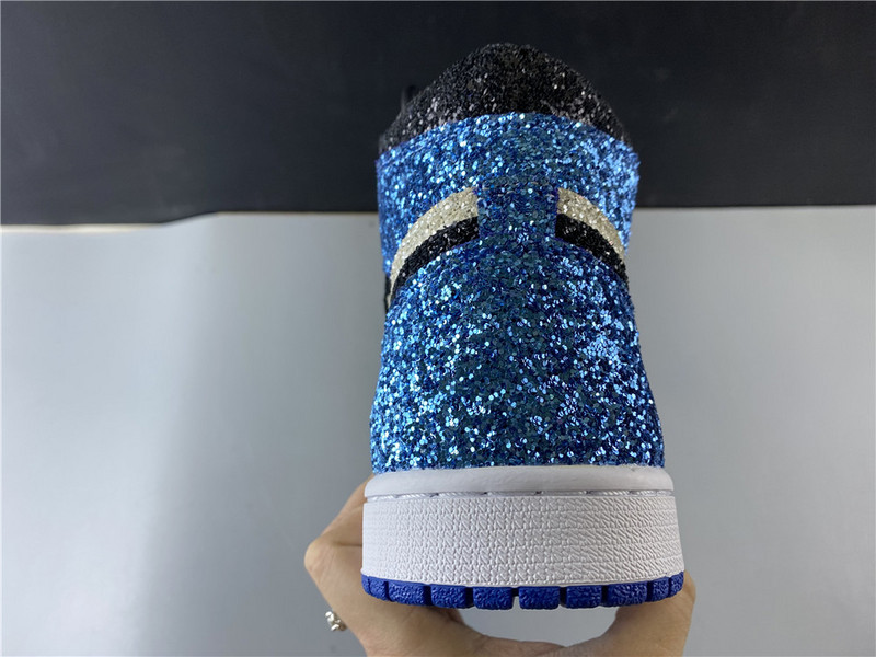 Air Jorden 1 X Fragment Design “Glitter” CK5566-400