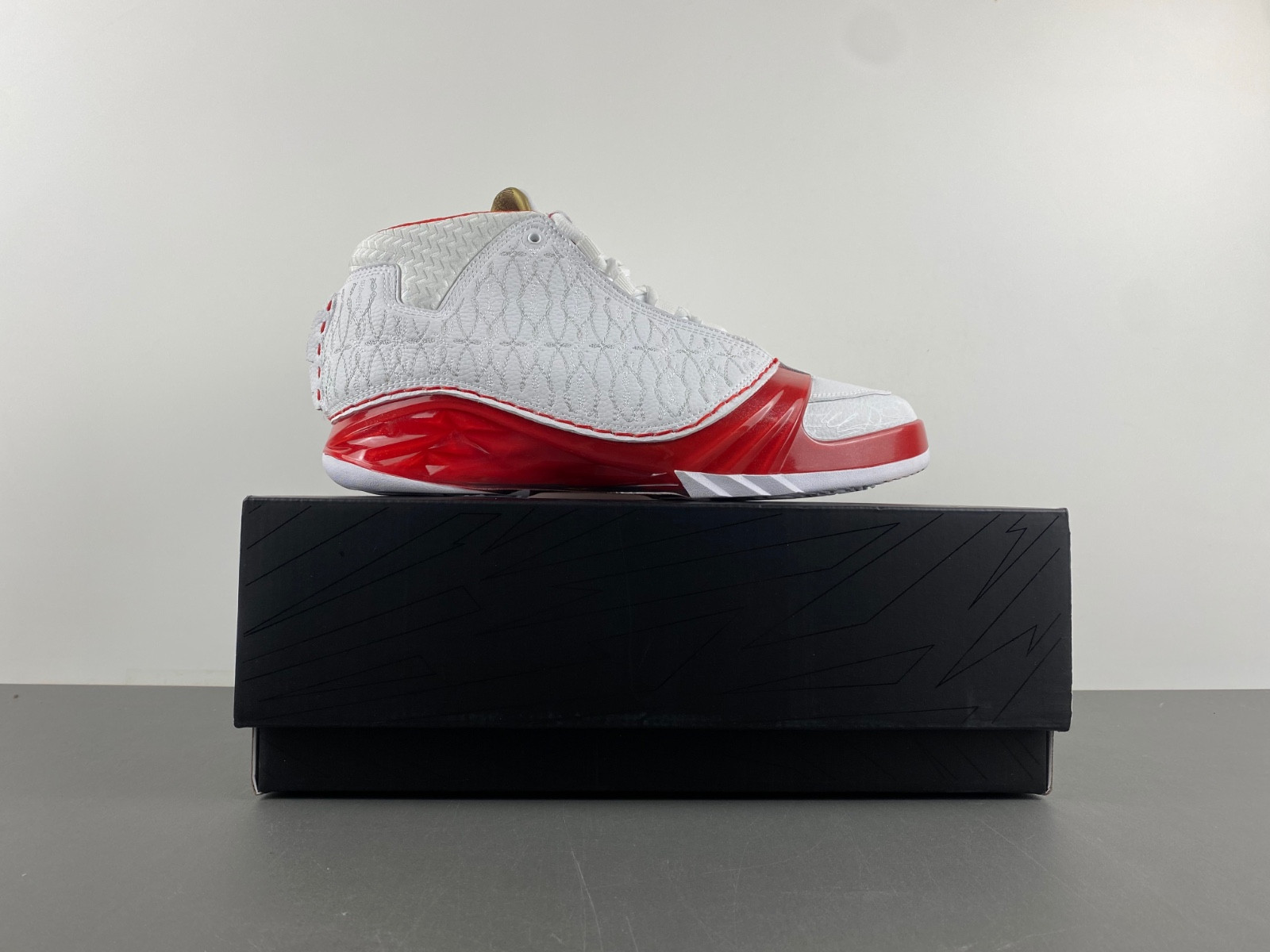 Jordan 23 White Varsity Red Men