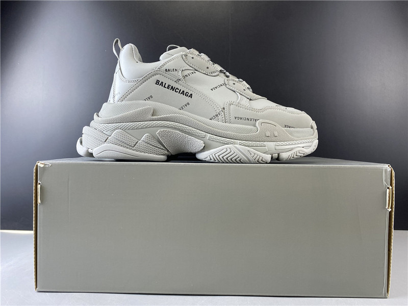 Ba*len*cia*ga triple s sneakers (grey with logo) 536737 w2fa1 1210
