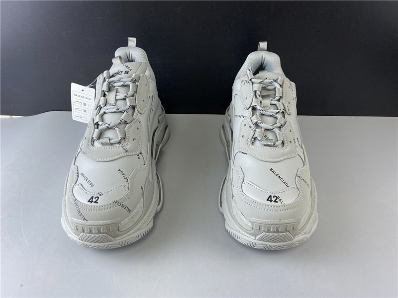 Ba*len*cia*ga triple s sneakers (grey with logo) 536737 w2fa1 1210
