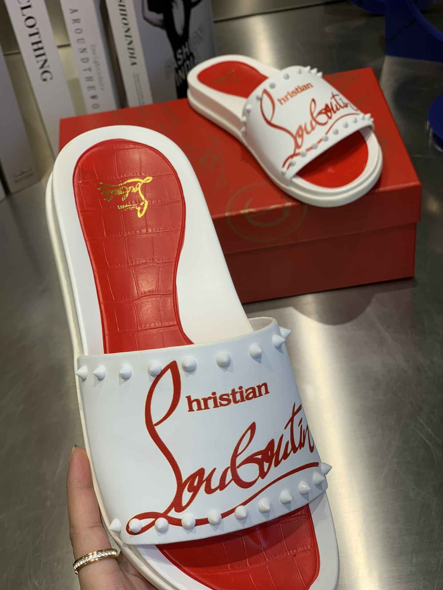 Chr1st1an louboutin slide