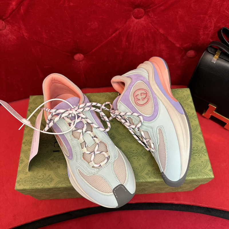 G*u*i run lace-up sneakers