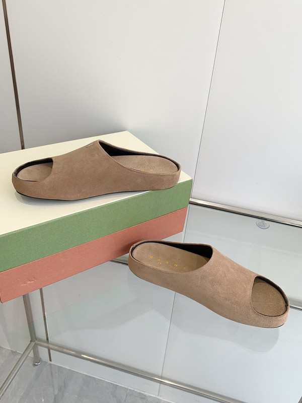 Marni Fusslide Suede Sandals