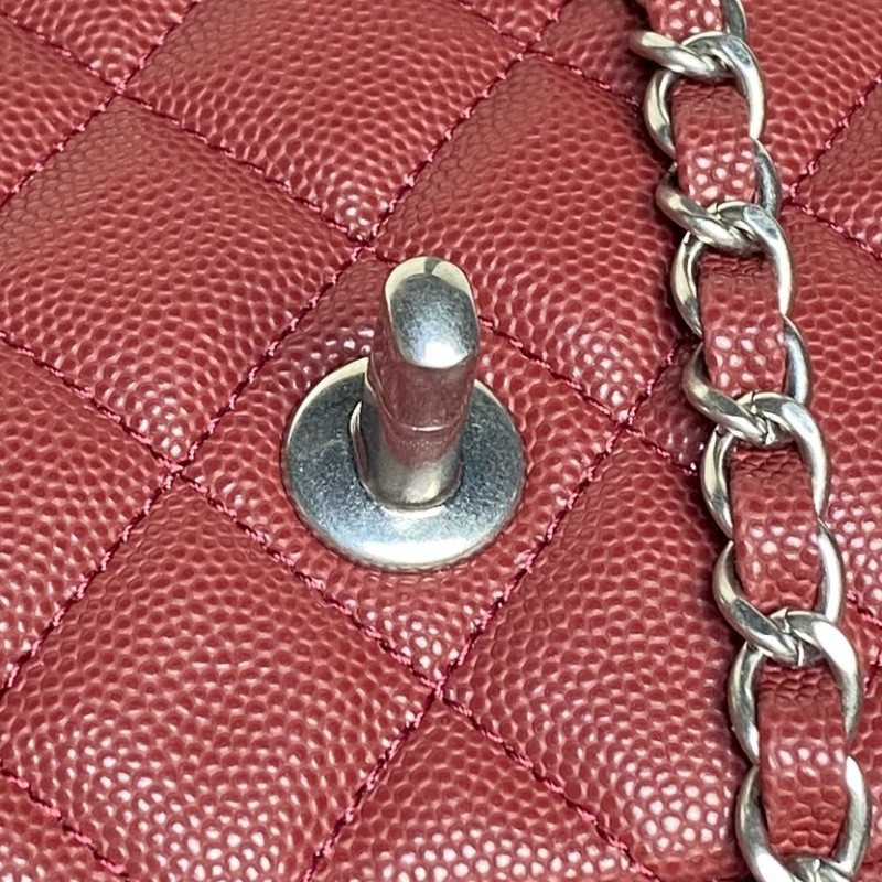 Ch**el - mini rectangular top handle classic flap bag