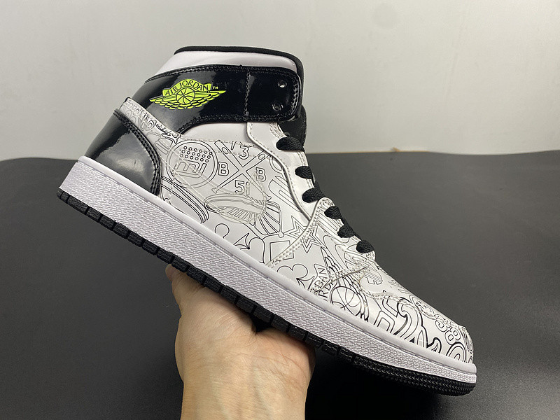 AIR JORDAN 1 MID GS “DIY” DC4099-100