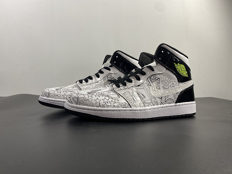 AIR JORDAN 1 MID GS “DIY” DC4099-100