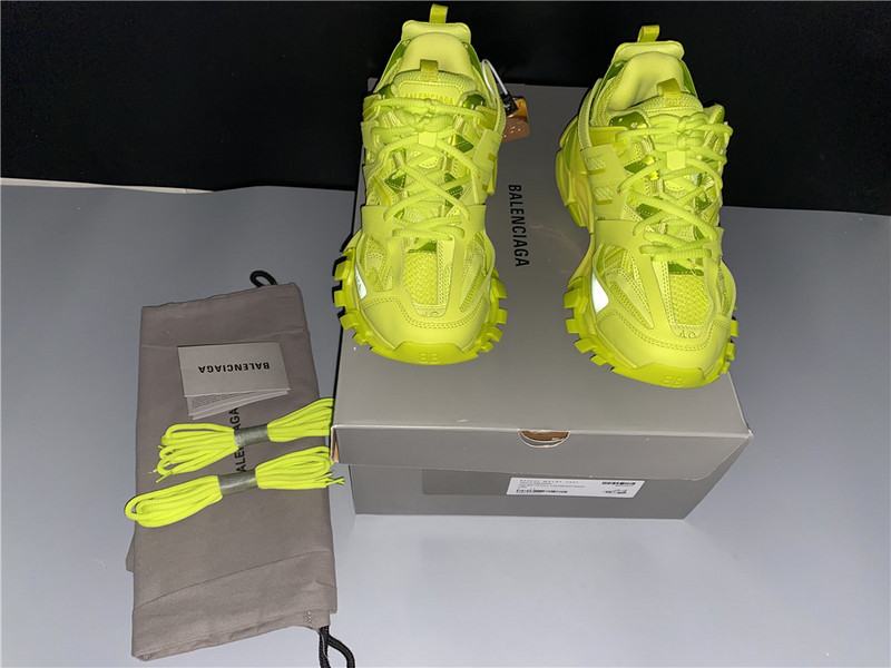 Ba*len*cia*ga tess s. gomma sneakers flourescent green 542023 w2la1 3501