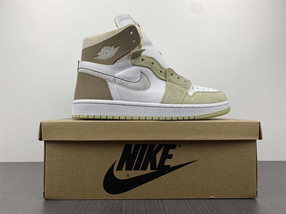 Jordan 1 High Zoom Air CMFT Olive Aura CT0979-102