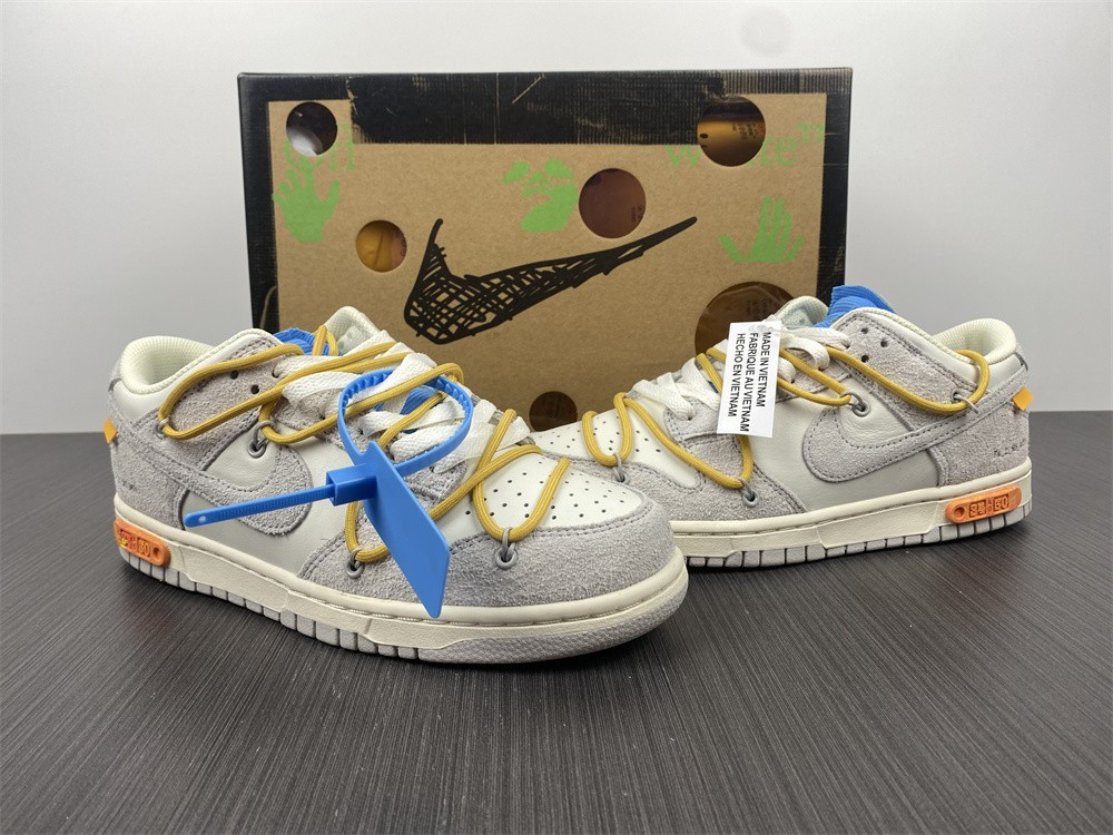 NIKE DUNK LOW OW LOT 34 OF 50 DJ0950-102