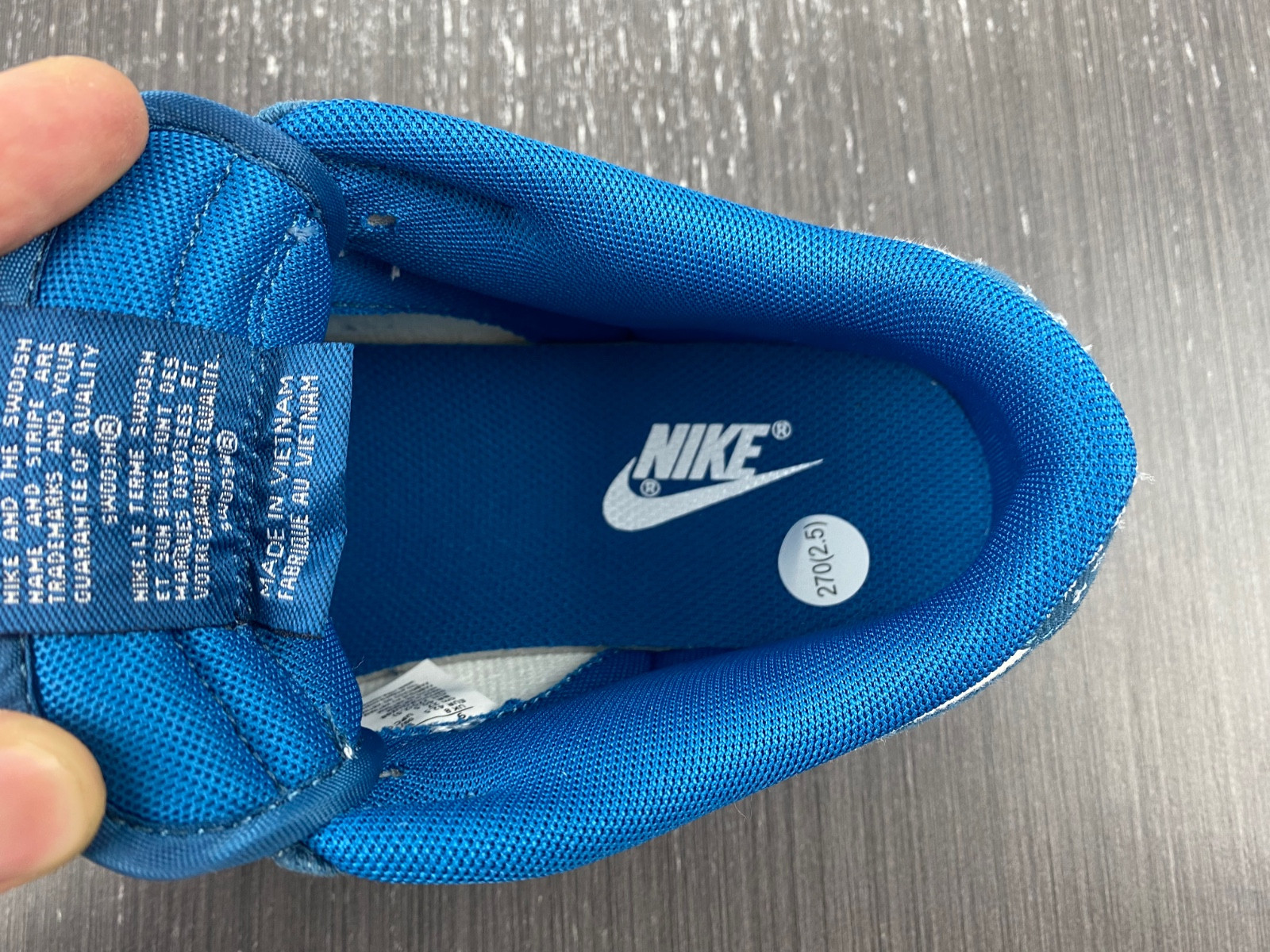 Nike Dunk Low Industrial Blue Sashiko DV0834-101