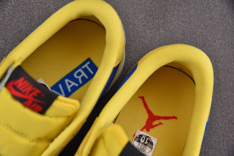 Travis Scott Air Jordan 1 Low OG Canary DZ4137-700