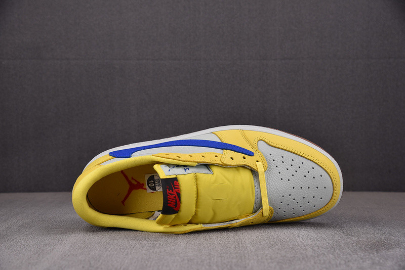 Travis Scott Air Jordan 1 Low OG Canary DZ4137-700