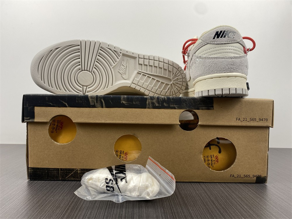 NIKE DUNK LOW OW LOT 33 OF 50 DJ0950-118