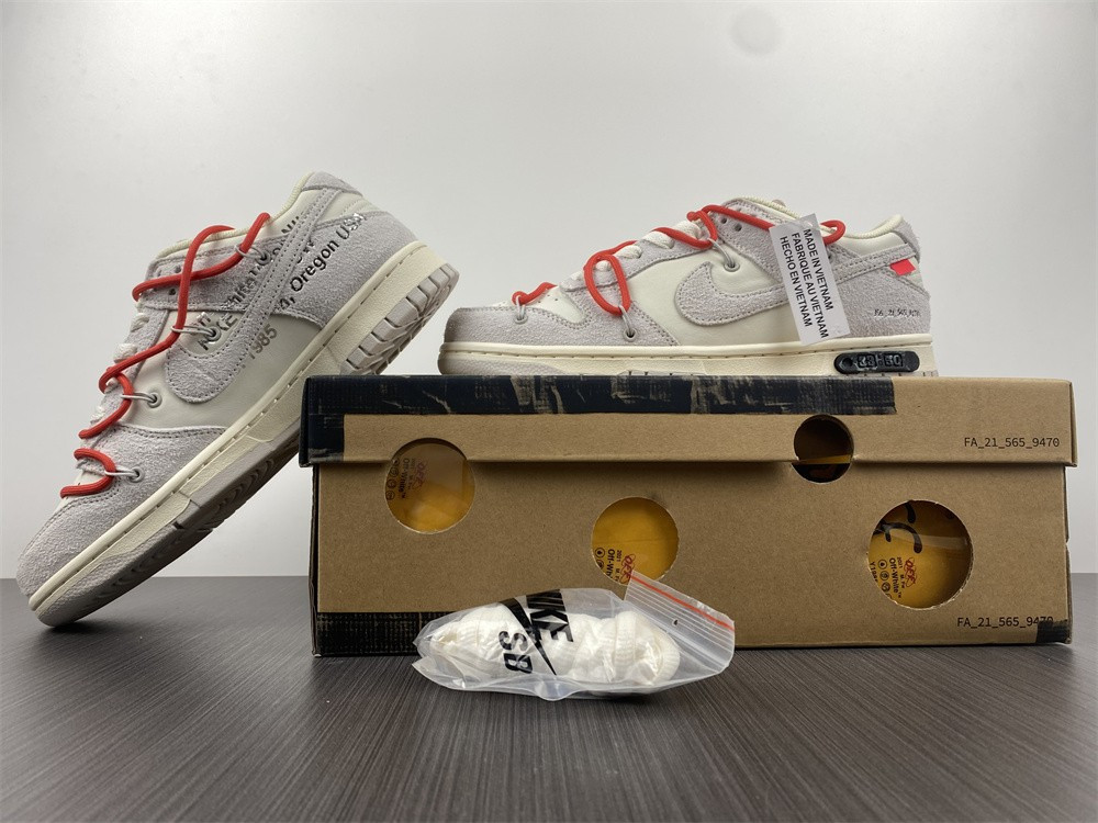 NIKE DUNK LOW OW LOT 33 OF 50 DJ0950-118