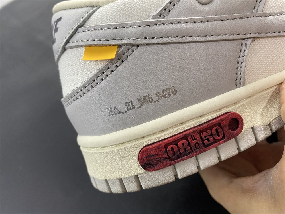 NIKE DUNK LOW OW LOT 8 OF 50 DM1602-106