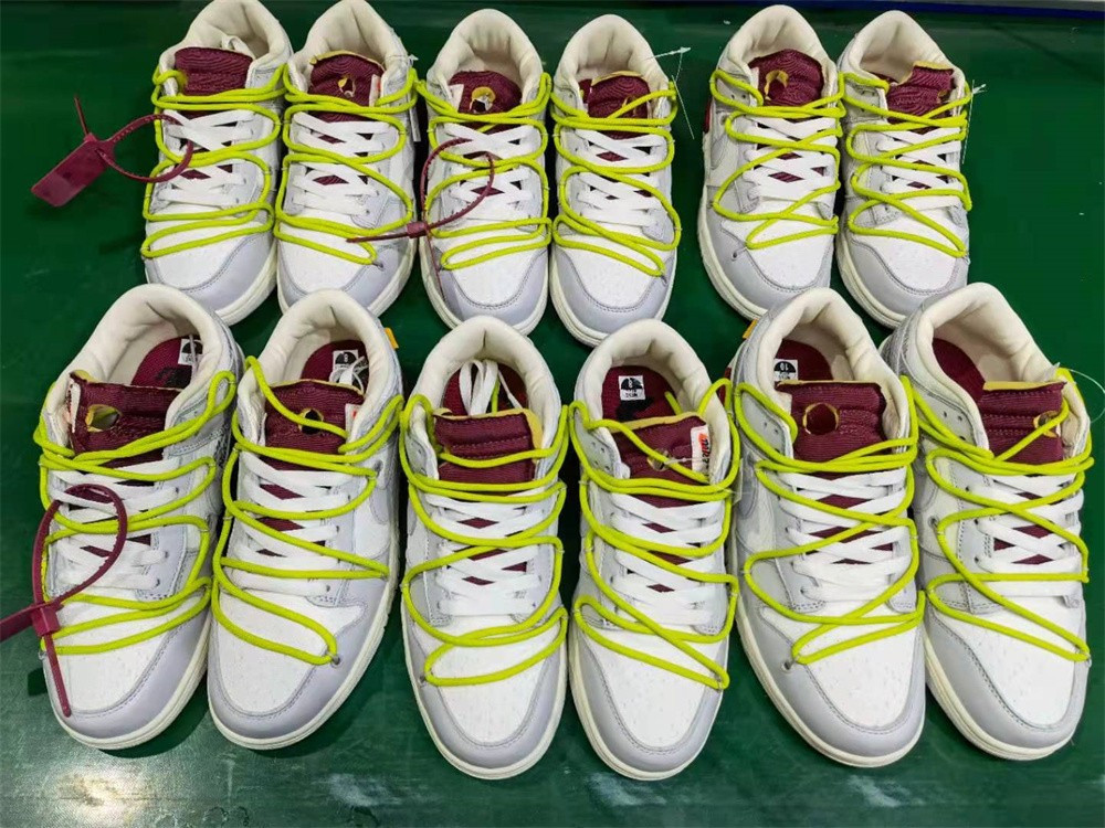 NIKE DUNK LOW OW LOT 8 OF 50 DM1602-106