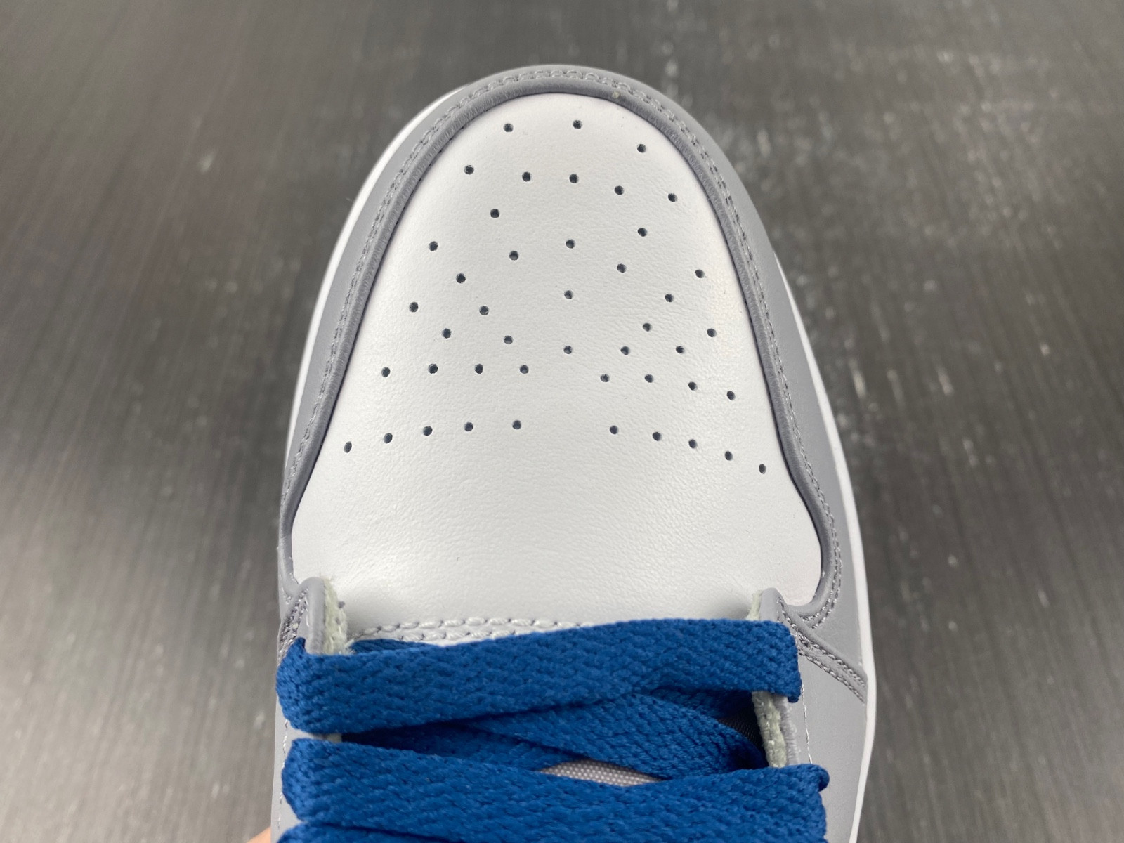 Jordan 1 Mid True Blue Cement (GS) - DQ8423-014