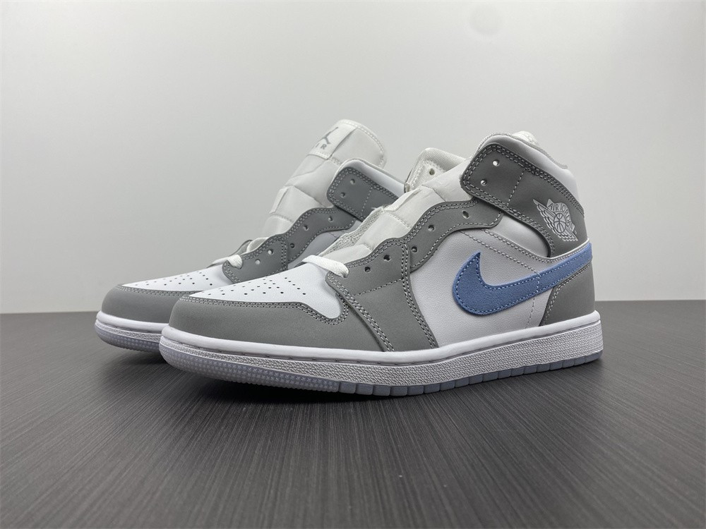 Jordan 1 Mid Wolf Grey Aluminum (W) BQ6472-105