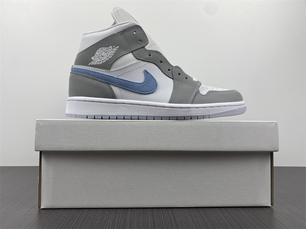 Jordan 1 Mid Wolf Grey Aluminum (W) BQ6472-105