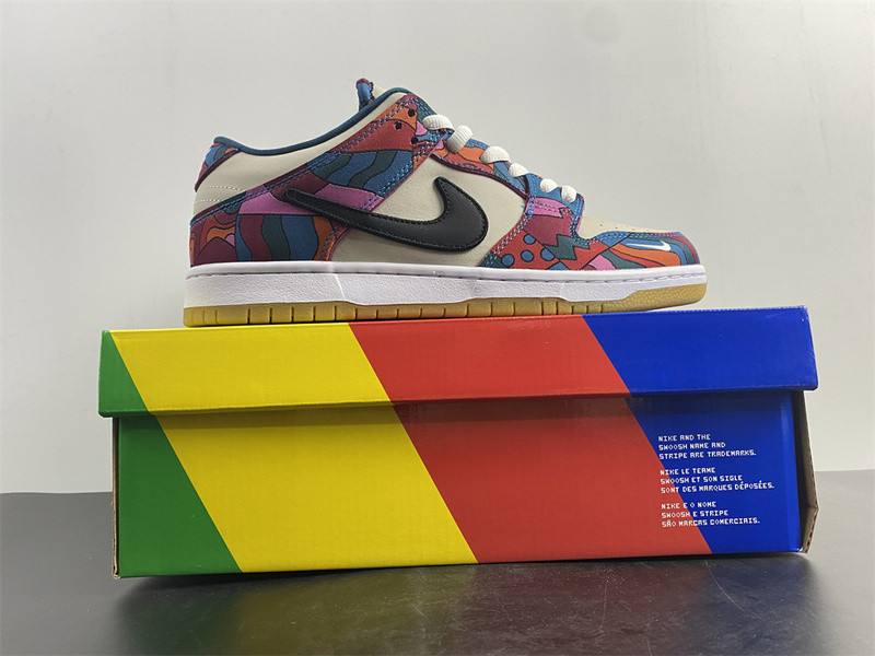 PARRA X NIKE SB DUNK LOW PRO SB ABSTRACT ART