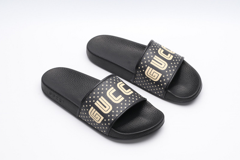 GUC LEATHER SLIDE