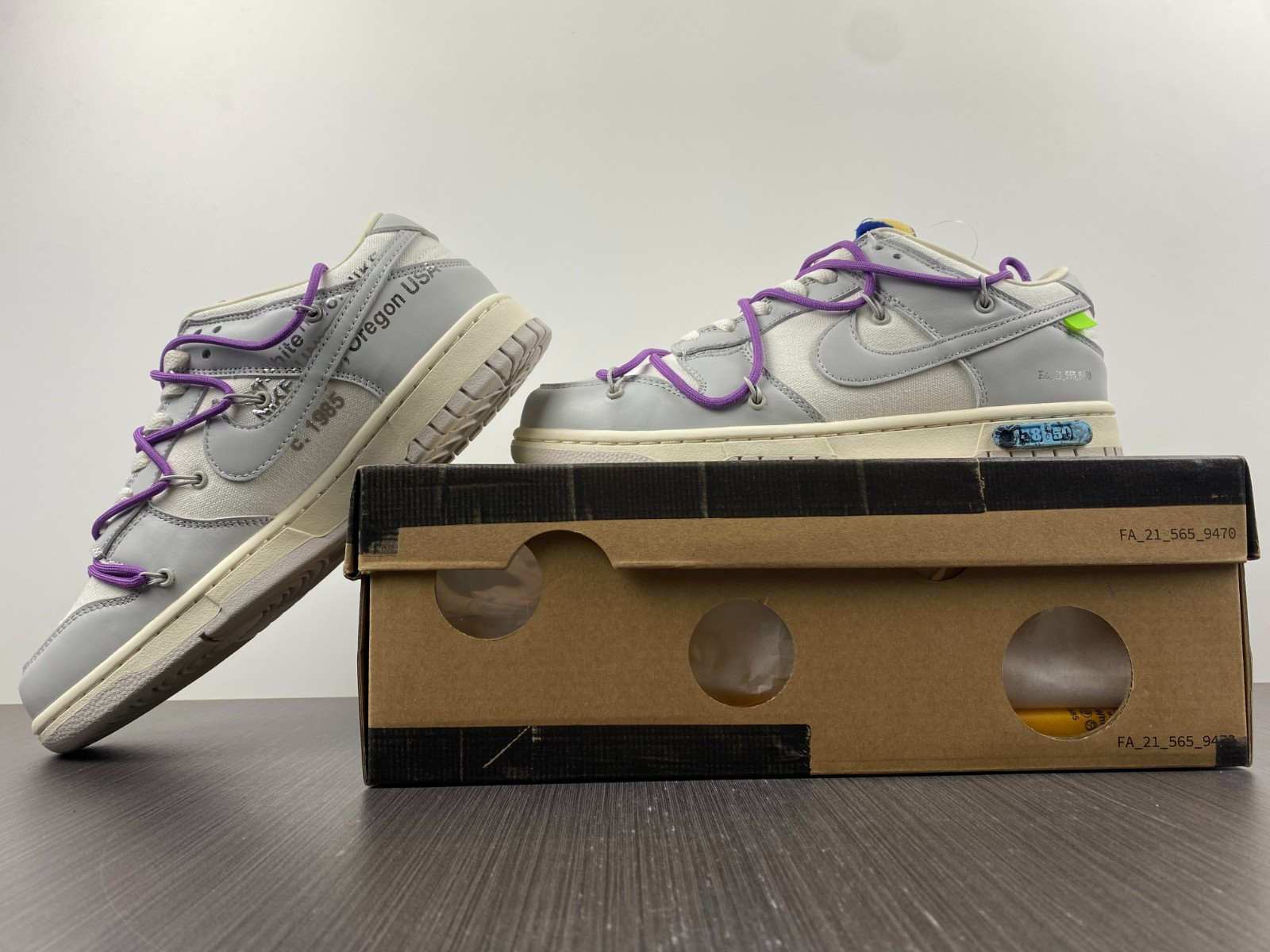 NIKE DUNK LOW OW LOT 48 OF 50 DM1602-107