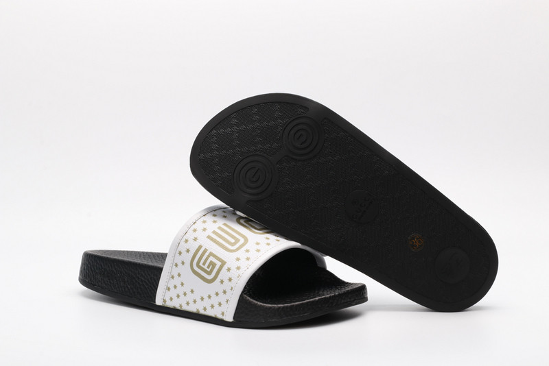 GUC LEATHER SLIDE