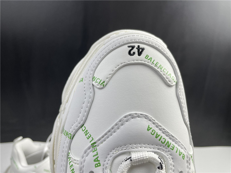 Ba*len*cia*ga sliver white sneaker 536737 wsfw6 1956