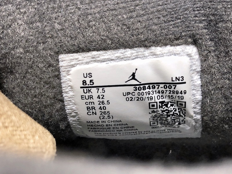 Air Jordan 4 Cool Grey AJ4 308497-007