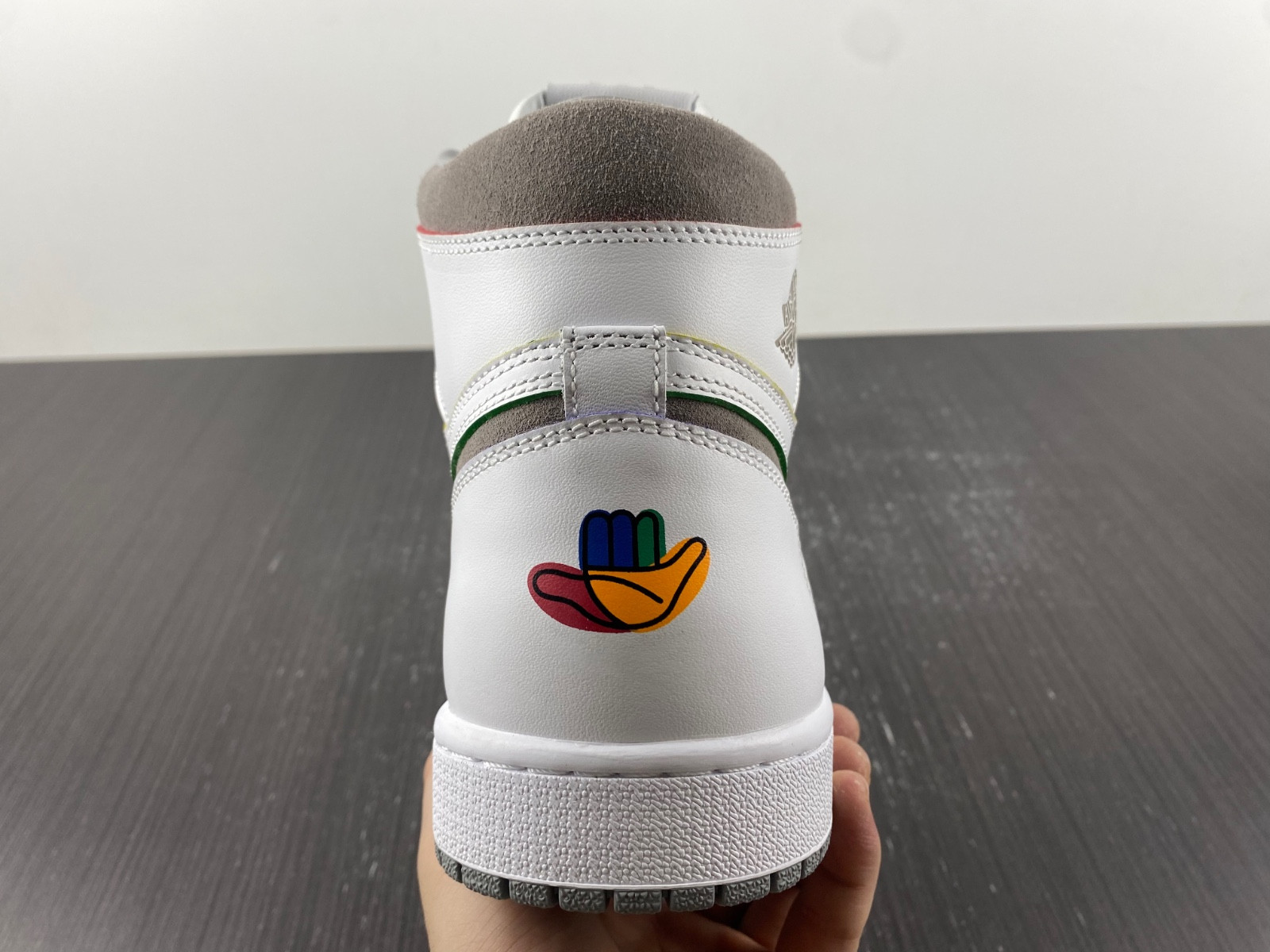 DANIEL ARSHAM x Air jordan 1 High White sneakers