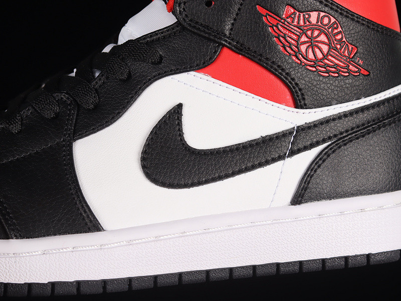 Air Jordan 1 Mid WMNS Black Gym Red BQ6472-061