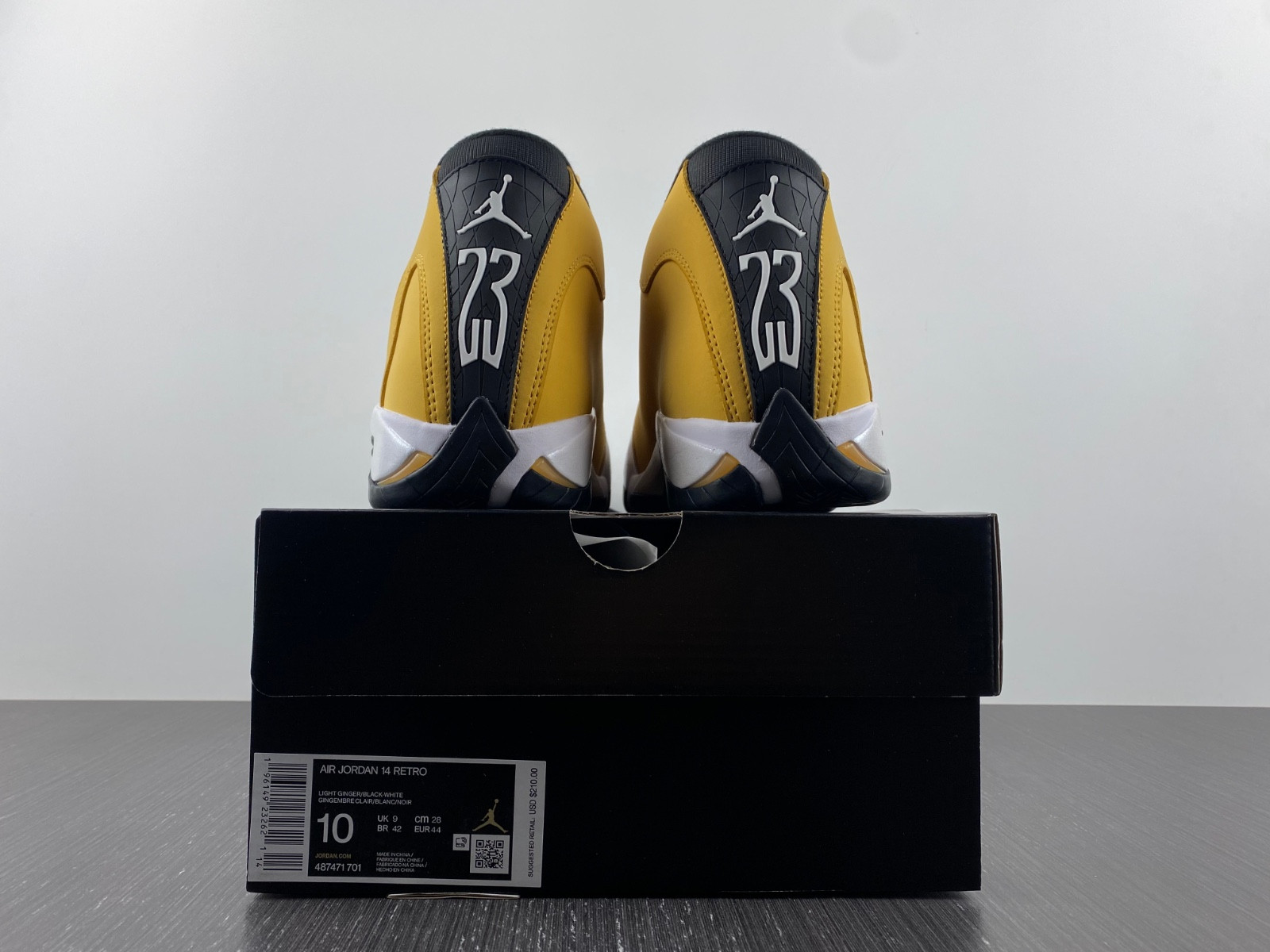 Jordan 14 Retro Light Ginger (2022) 487471-701