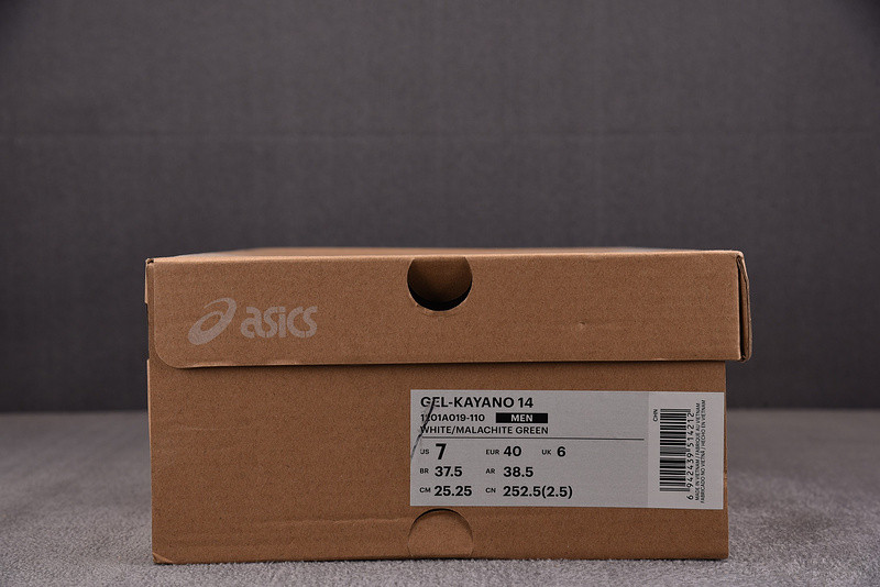 As*ic*s gel kayano 14 white malachite green 1201a019-110