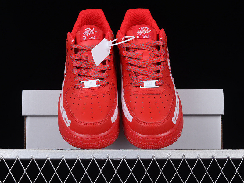 AIR FORCE 1 LOW RED SKELETON RED/RED/WHITE CU8067-600