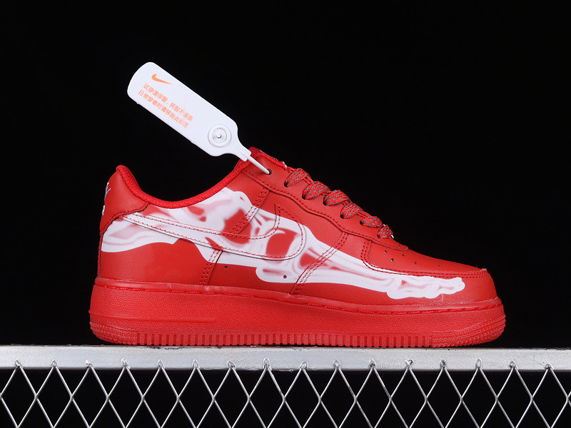 AIR FORCE 1 LOW RED SKELETON RED/RED/WHITE CU8067-600