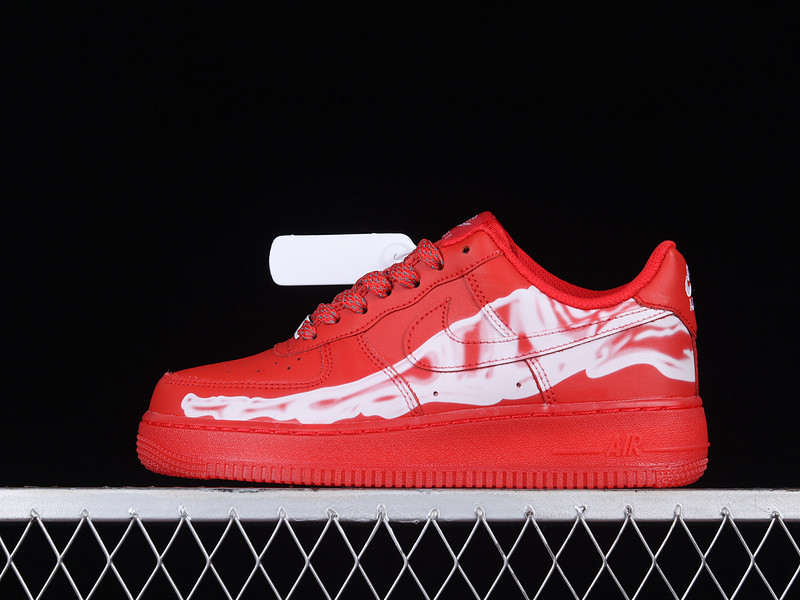 AIR FORCE 1 LOW RED SKELETON RED/RED/WHITE CU8067-600