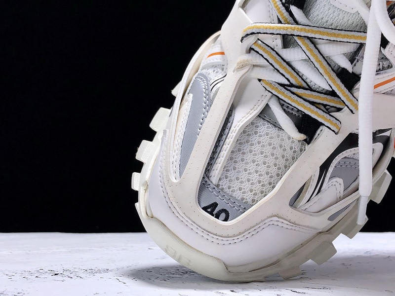 Ba*len*cia*ga track trainer (white orange) 542023 w1gb1 9059