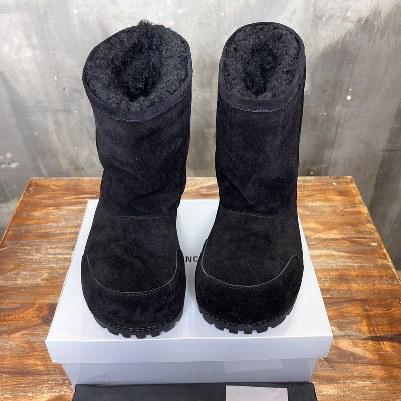 Ba1en*iaga alaska faux-fur low boots