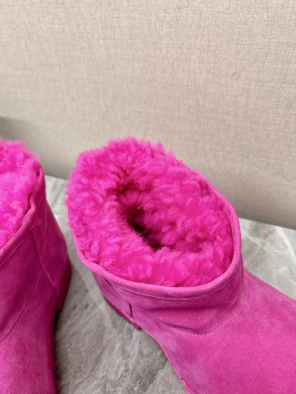 Ba1en*iaga alaska fur bootie in pink