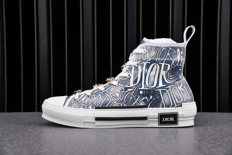 D B23 HIGH-TOP SNEAKERS