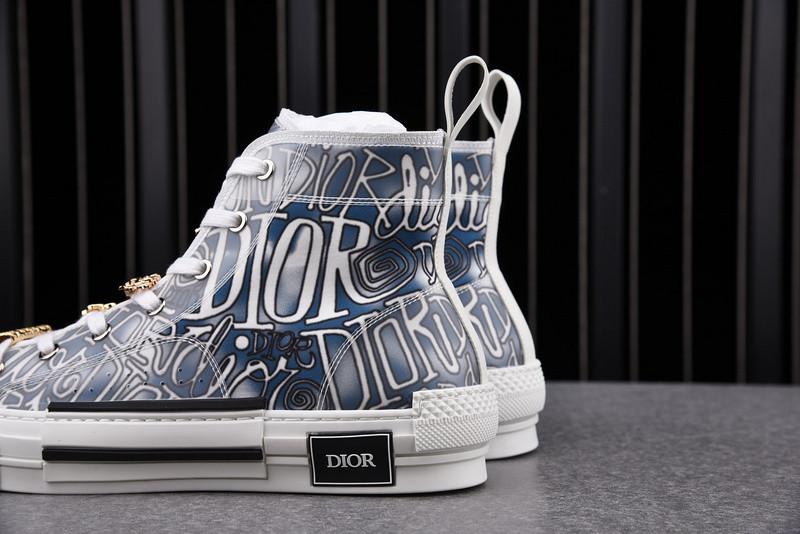 D B23 HIGH-TOP SNEAKERS