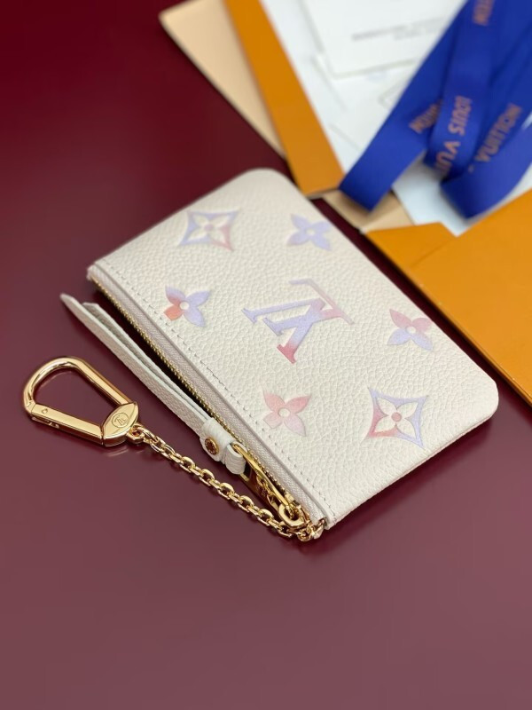 l0vis Vvtt0n limited edition key pouch purple beige m25597