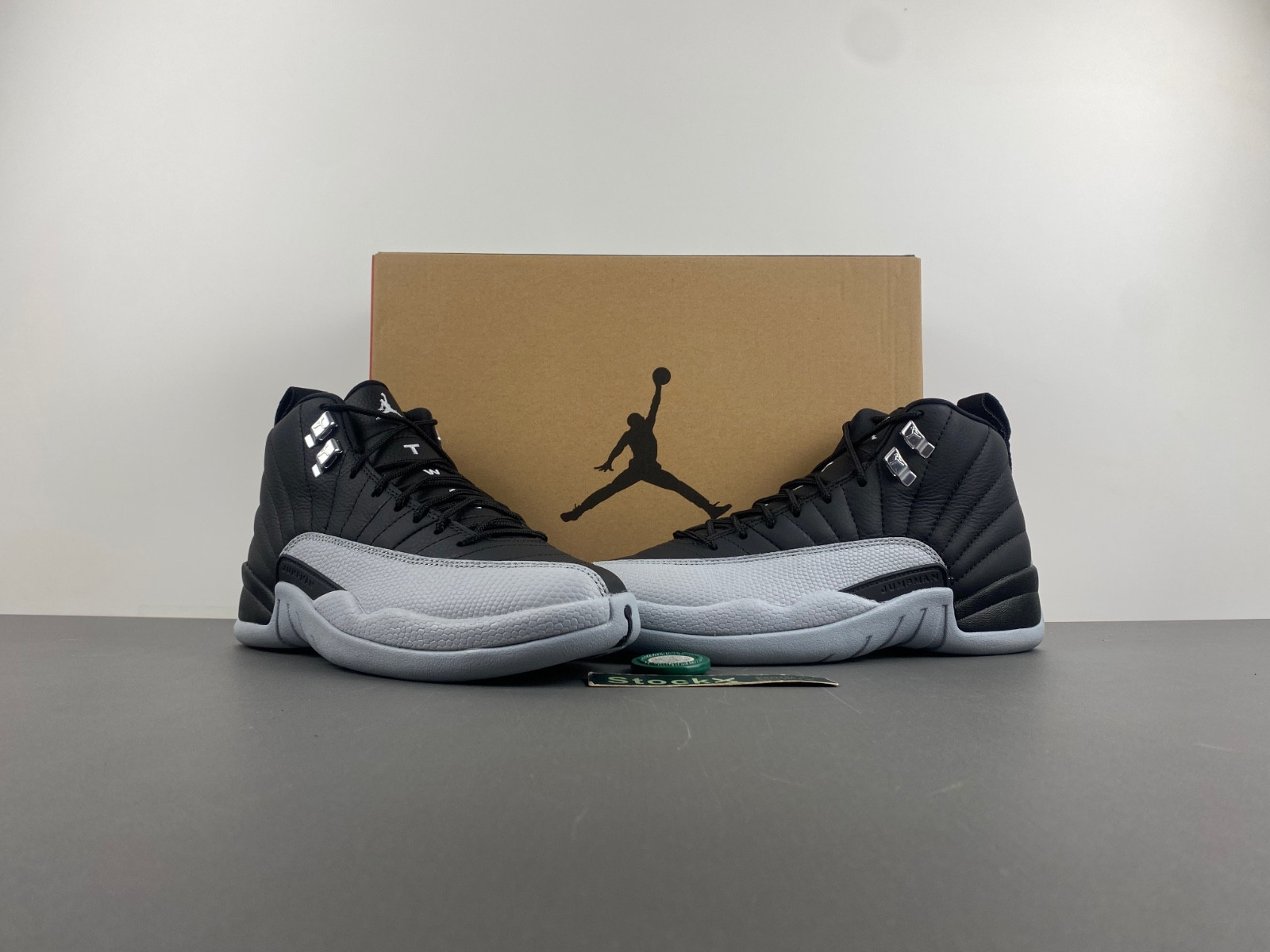 Air Jordan 12 Black Wolf Grey CT8013-010
