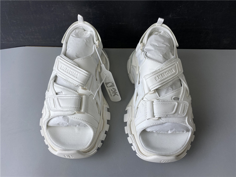Ba*len*cia*ga track sandal monocolor neoprene/rubber white 617543 w2cc1 9000