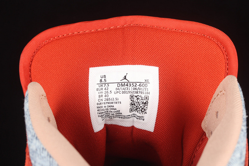 Air Jordan 1 Mid Denim Red DM4352-600