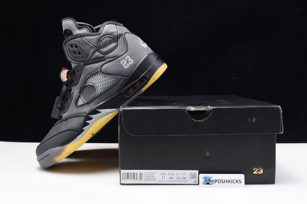 OW Air Jordan 5 CT8480-001