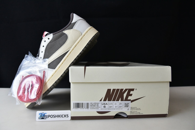 Travis Scott X Air Jordan 1 Low OG Reverse Mocha DM7866-162