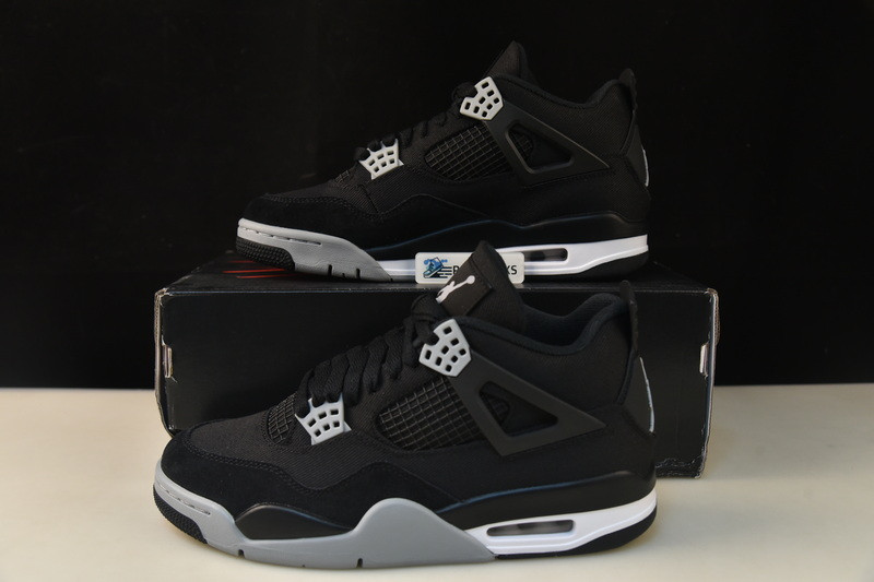 Air Jordan 4 “Black Canvas” DH7138-006