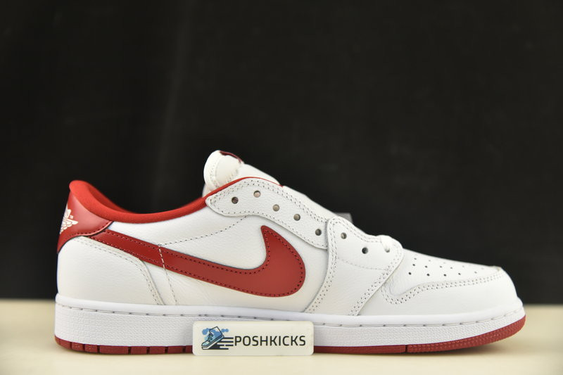 Jordan 1 Retro Low White Varsity Red - 705329-101
